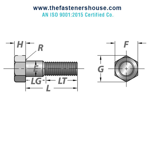 ASTM A307 Grade Heavy Hex Bolt manufacturers exporters wholesale suppliers in India Ludhiana